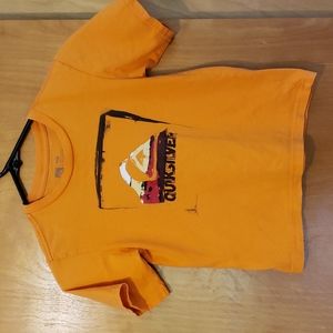 Orange quicksilver short sleeve t-shirt